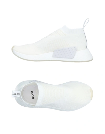 Shop Adidas Originals Sneakers In Ivory