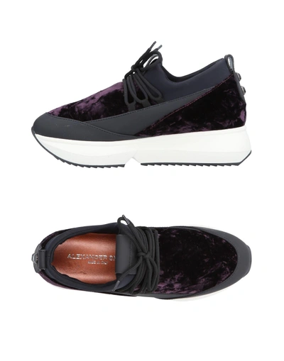 Shop Alexander Smith Sneakers In Deep Purple