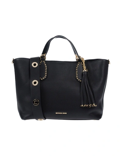 Shop Michael Michael Kors Handbag In Black