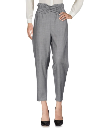 Shop Iro Casual Pants In Grey