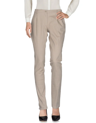 Shop Berwich Casual Trouser In Dove Grey