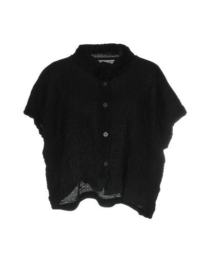 Shop Issey Miyake Shirts In Black