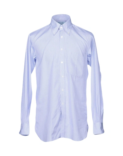 Shop Hilditch & Key Checked Shirt In Blue