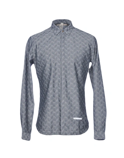 Shop Dnl Patterned Shirt In Grey