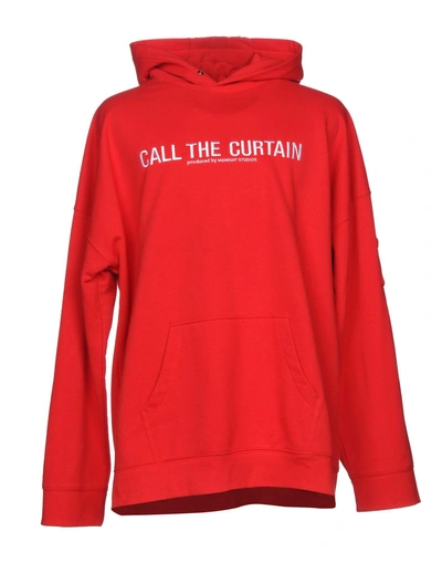 Shop Midnight Studios Hooded Sweatshirt In Red