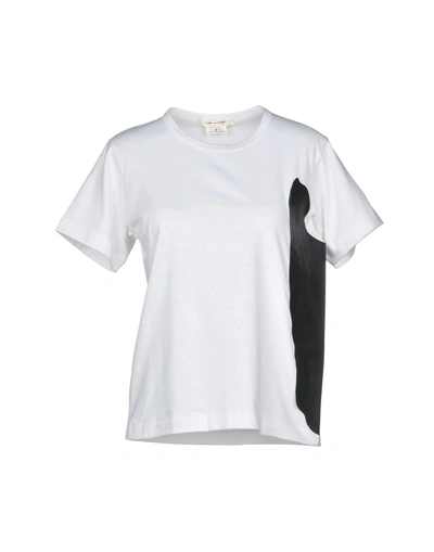 Shop Comme Des Garçons T-shirts In White
