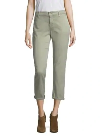 Shop Ag Tailored Trousers In Sulfur Dry Cypress