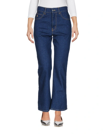 Shop Attico Jeans In Blue