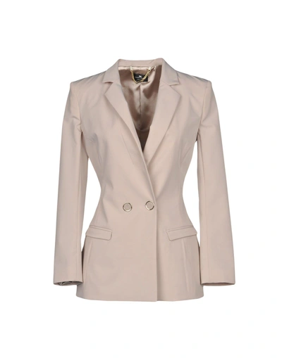Shop Elisabetta Franchi Suit Jackets In Light Pink