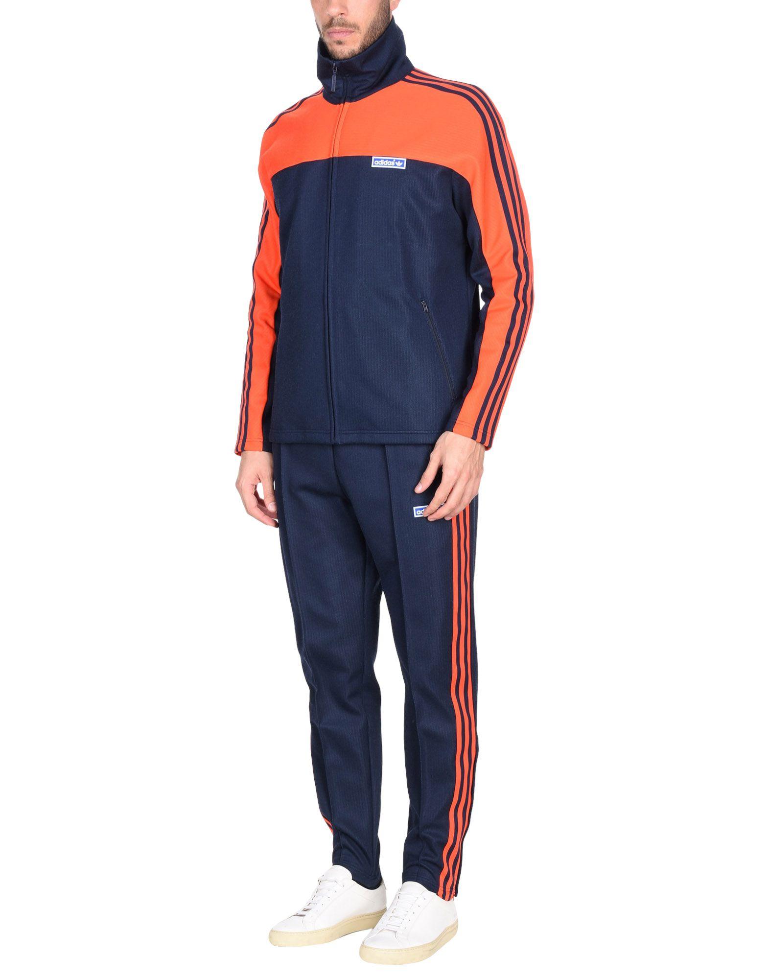 navy blue adidas sweatsuit