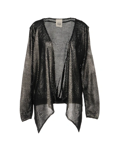 Shop Jijil Woman Cardigan Lead Size 8 Acrylic In Grey