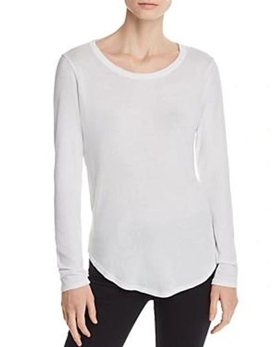 Shop Chaser Seamed Shirttail Tee In White