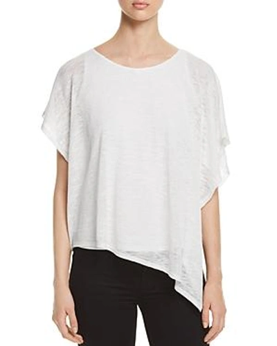 Shop Status By Chenault Asymmetric Overlay Top In White