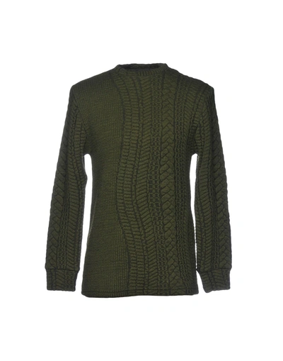 Shop Numero 00 Sweater In Military Green