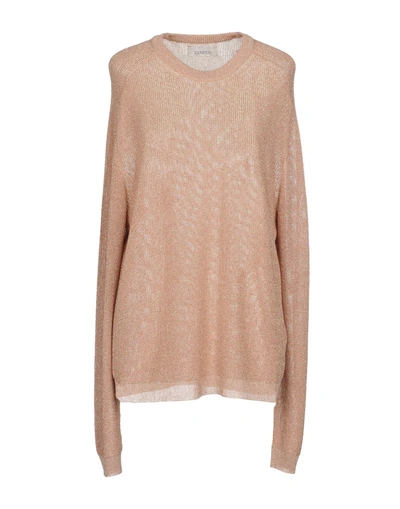 Shop Laneus Sweater In Pastel Pink