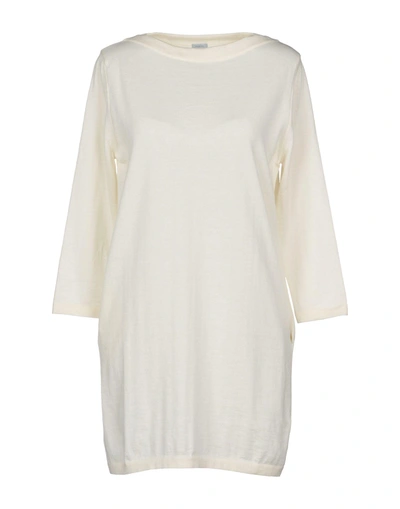 Shop Malo Cashmere Blend In Ivory