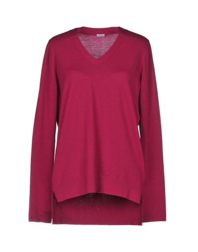 Shop Malo Sweaters In Garnet