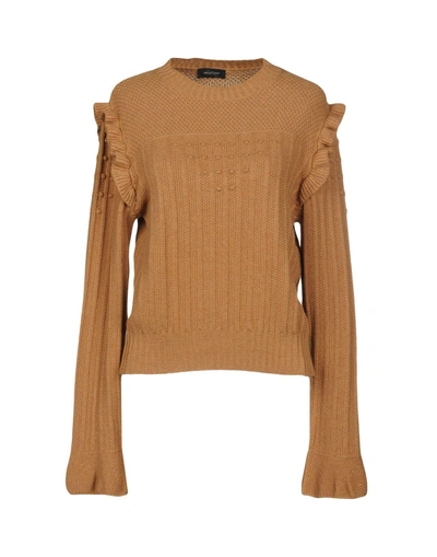 Shop Ottod'ame Sweater In Camel