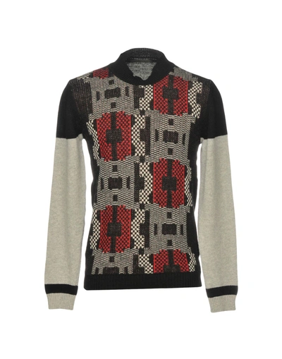Shop Daniele Alessandrini Man Sweater Red Size 36 Wool, Polyamide