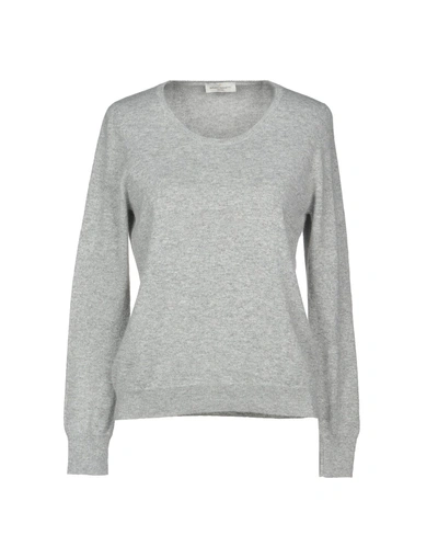 Shop Bruno Manetti Sweater In Light Grey