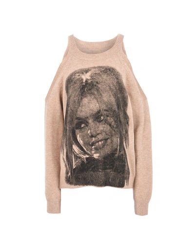 Shop Brigitte Bardot Sweaters In Beige