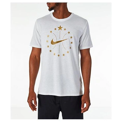 Nike Men's "16 Stars" Dry Basketball T-shirt, White | ModeSens