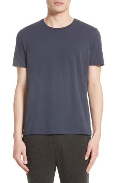 Shop Atm Anthony Thomas Melillo Cotton Jersey T-shirt In Midnight Blue