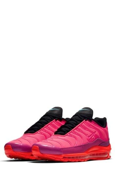 Shop Nike Air Max 97 Plus Sneaker In Racer Pink/ Magenta/ Crimson
