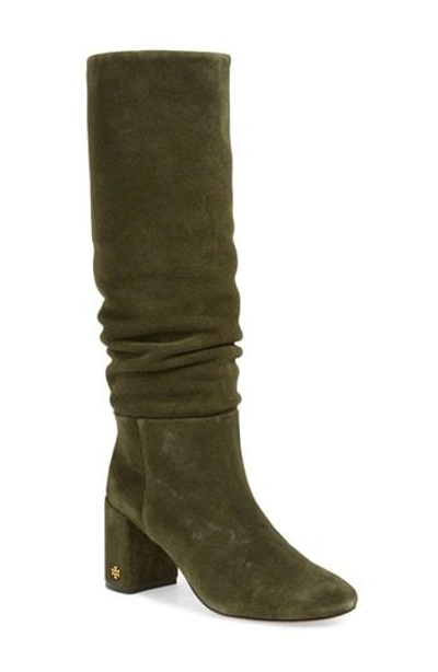 Shop Tory Burch Brooke Slouchy Boot In Leccio