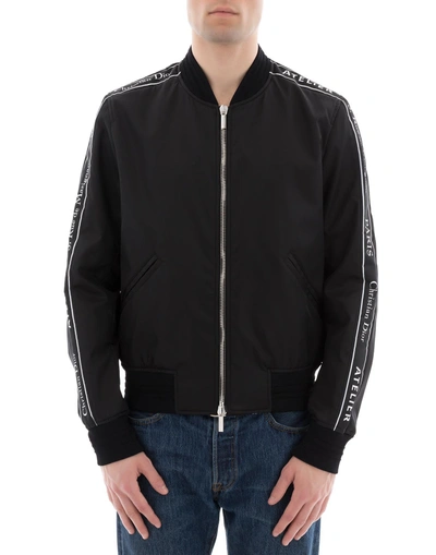 Shop Dior Black Fabric Jacket