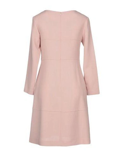 Shop Antonelli Knee-length Dress In Pale Pink