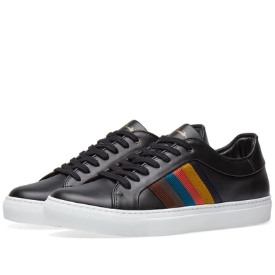 Shop Paul Smith Ivo Grosgrain Sneaker In Black