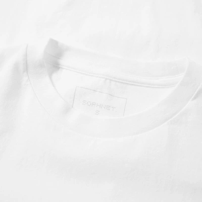 Shop Sophnet . Authentic Logo Tee In White
