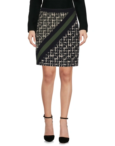Shop Emanuel Ungaro Knee Length Skirt In Military Green