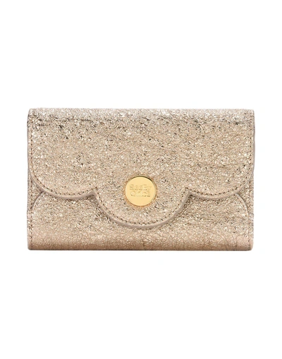 Shop See By Chloé Wallets In Bronze