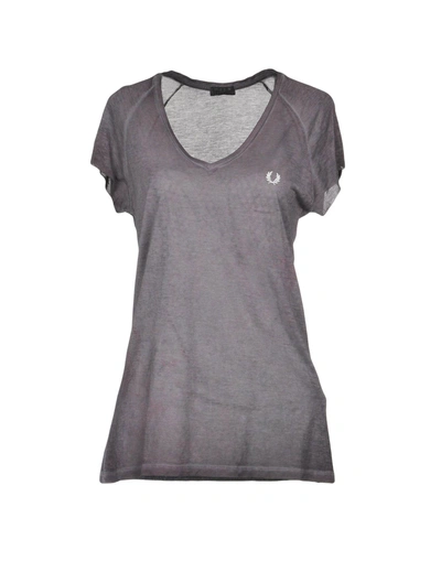Shop Fred Perry In Dove Grey