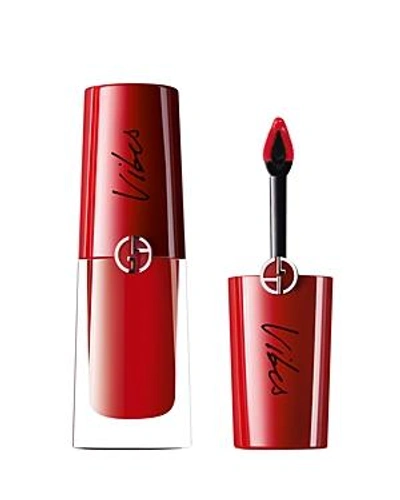 Shop Saint Laurent Giorgio Armani Lip Vibes Lip Magnet Liquid Lipstick In 513 Magenta