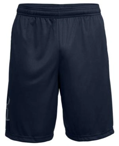 Shop Under Armour Men's Ua Tech Logo 10" Shorts In Academy Blue