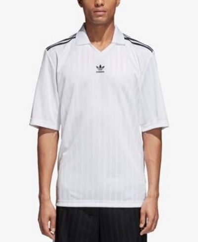 Adidas Originals Adidas Men's Originals Adicolor Jacquard Soccer Shirt In  White | ModeSens