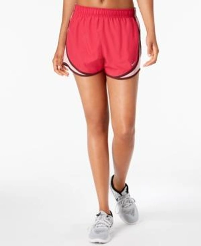 Shop Nike Dry Tempo Running Shorts In Wild Cherry