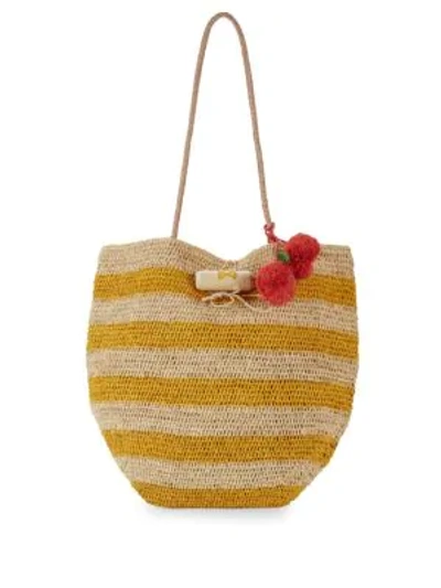 Shop Mar Y Sol Custom Novelty Tote In Yellow