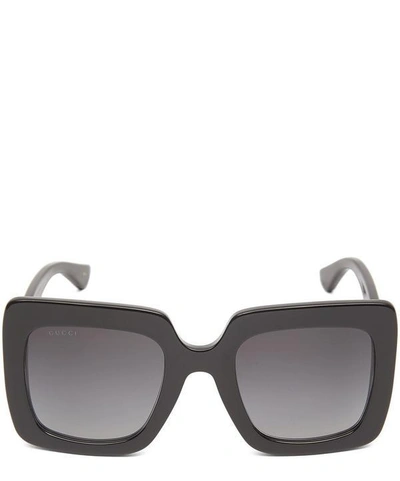 Shop Gucci Gg0328s Sunglasses In Black