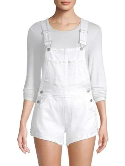 Shop Joe's Cuffed Denim Shortall In Nicky