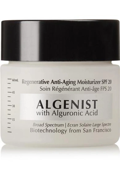 Shop Algenist Regenerative Anti-aging Moisturizer Spf20, 57g - Colorless