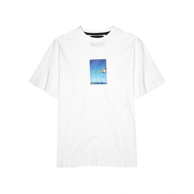 Shop Blood Brother Paper White Cotton T-shirt