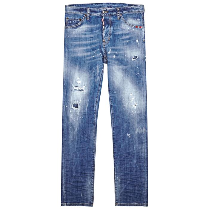 light blue dsquared jeans