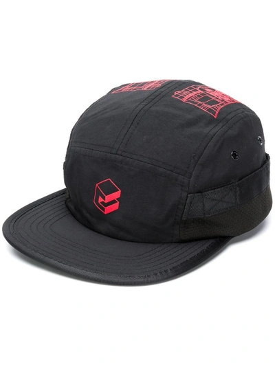 Shop C2h4 Embroidered Baseball Cap - Black