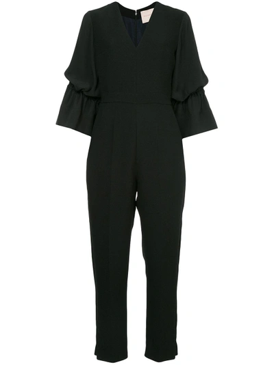 Shop Roksanda Wide Sleeves Jumpsuit - Black
