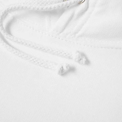 Shop Mki Layered Logo Hoody In White