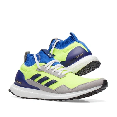 Shop Adidas Consortium Adidas X Proto Ultra Boost Mid In Yellow